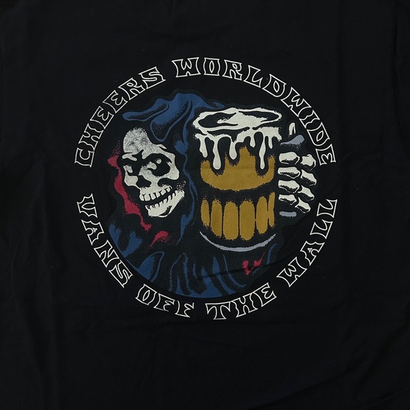 Vans off The Wall Cheers Men’s T-shirt- EUC - Picture 5 of 5